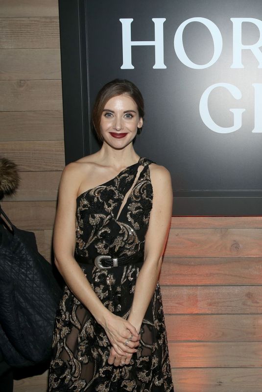 ALISON BRIE at Horse Girl Premiere Cocktails in Park City 01/27/2020