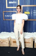 ALISON BRIE at Imdb Studio at Sundance Film Festival 2020 in Park City 01/26/2020