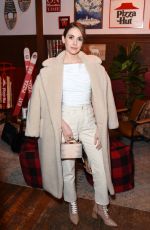 ALISON BRIE at Pizza Hut x Legion Media Lounge in Park City 01/26/2020