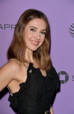 ALISON BRIE at Promising Young Woman Premiere at 2020 Sundance Film Festival 01/25/2020