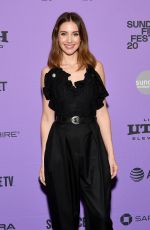 ALISON BRIE at Promising Young Woman Premiere at 2020 Sundeance Film Festival 01/25/2020