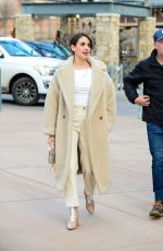 ALISON BRIE Out and About in Park City 01/26/2020