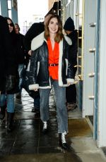ALISON BRIE Out and About in Park City 01/27/2020