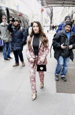 ALY RAISMAN Leaves NBC Studios in New York 01/23/2020