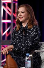 ALYSON HANNIGAN at 2020 Winter TCA Tour in Pasadena 01/16/2020