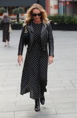 AMANDA HOLDE Leaves Heart Radio in London 01/16/2020