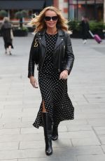 AMANDA HOLDE Leaves Heart Radio in London 01/16/2020