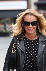AMANDA HOLDE Leaves Heart Radio in London 01/16/2020
