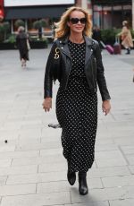 AMANDA HOLDE Leaves Heart Radio in London 01/16/2020