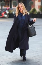 AMANDA HOLDEN Leave Heart Radio Studios in London 01/21/2020