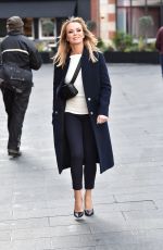 AMANDA HOLDEN Leaves Global Studios in London 01/27/2020