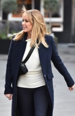 AMANDA HOLDEN Leaves Global Studios in London 01/27/2020