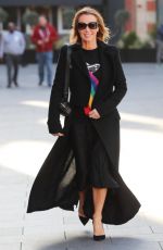 AMANDA HOLDEN Leaves Heart Radio in London 01/29/2020