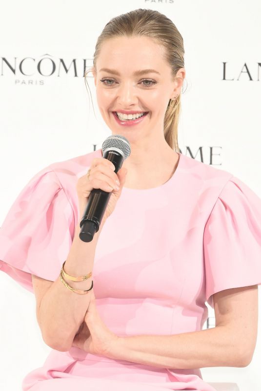 AMANDA SEYFRIED at Lancome Press Conference in Tokyo 01/15/2020