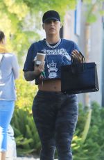AMBER ROSE Out and About in Sherman Oaks 12/31/2019