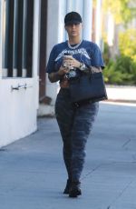 AMBER ROSE Out and About in Sherman Oaks 12/31/2019