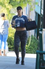 AMBER ROSE Out and About in Sherman Oaks 12/31/2019