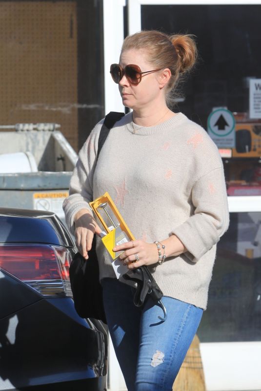 AMY ADAMS Out and About in West Hollywood 01/04/2020