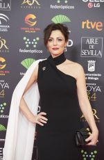 ANA ALVAREZ at 34th Goya Cinema Awards 2020 in Madrid 01/25/2020