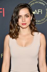 ANA DE ARMAS at 20th Annual AFI Awards in Beverly Hills 01/03/2020