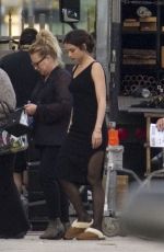 ANA DE ARMAS on the Set of Deep Water in New Orleans 01/10/2020