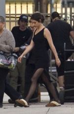 ANA DE ARMAS on the Set of Deep Water in New Orleans 01/10/2020