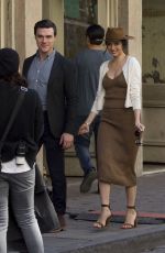 ANA DE ARMAS on the Set of Deep Water in New Orleans 01/20/2020