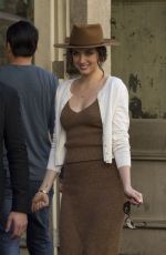 ANA DE ARMAS on the Set of Deep Water in New Orleans 01/20/2020