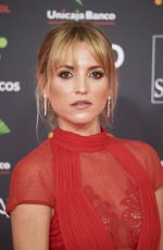ANA FERNANDEZ at 34th Goya Cinema Awards 2020 in Madrid 01/25/2020