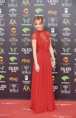 ANA FERNANDEZ at 34th Goya Cinema Awards 2020 in Madrid 01/25/2020
