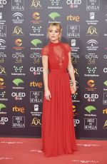 ANA FERNANDEZ at 34th Goya Cinema Awards 2020 in Madrid 01/25/2020