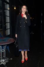 ANDREA MCLENA Arrives at Frankie Bridge