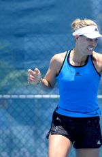 ANGELIQUE KERBER at 2020 Brisbane International Previews 01/04/2020