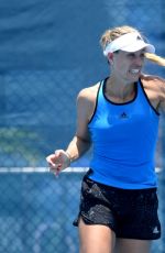 ANGELIQUE KERBER at 2020 Brisbane International Previews 01/04/2020