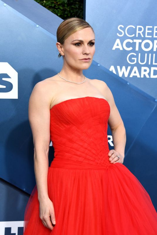 ANNA PAQUIN at 26th Annual Screen Actors Guild Awards in Los Angeles 01/19/2020