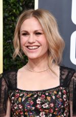 ANNA PAQUIN at 77th Annual Golden Globe Awards in Beverly Hills 01/05/2020