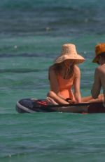 ANNE WINTERS in Swimsuit at a Beach in Tulum 01/27/2020