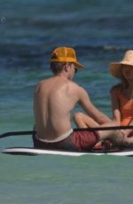 ANNE WINTERS in Swimsuit at a Beach in Tulum 01/27/2020