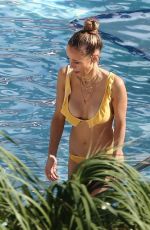 ANNEMARIE CARPENDALE in Bikini at a Pool in Miami 01/04/2020