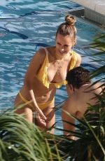 ANNEMARIE CARPENDALE in Bikini at a Pool in Miami 01/04/2020