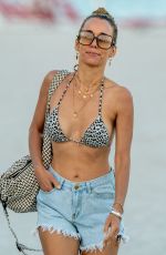 ANNEMARIE CARPENDALE in Bikini on the Beach in Miami 01/03/2020