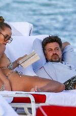 ANNEMARIE CARPENDALE in Bikini on the Beach in Miami 01/03/2020