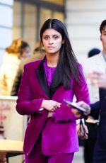 ANYA CHALOTRA Out at Paris Fashion Week 01/19/2020