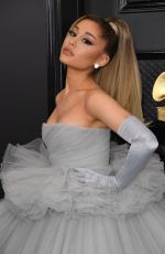 ARIANA GRANDE at 62nd Annual Grammy Awards in Los Angeles 01/26/2020