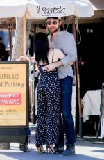 ARIEL WINTER and Luke Benward at Il Pastaio in Beverly Hills 01/06/2020