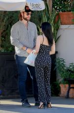 ARIEL WINTER and Luke Benward at Il Pastaio in Beverly Hills 01/06/2020