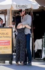 ARIEL WINTER and Luke Benward at Il Pastaio in Beverly Hills 01/06/2020