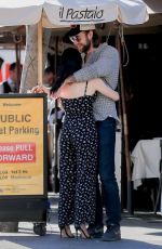 ARIEL WINTER and Luke Benward at Il Pastaio in Beverly Hills 01/06/2020