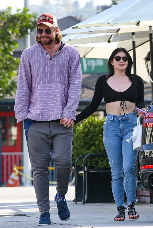 ARIEL WINTER and Luke Benward at Patty’s in Burbank 01/04/2020