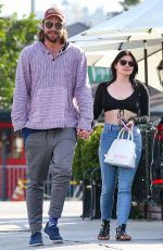 ARIEL WINTER and Luke Benward at Patty